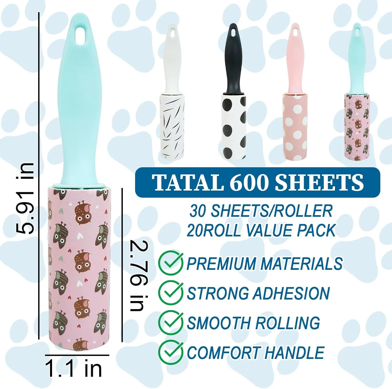 40Pcs Mini Lint Roller Travel Size, Mini Lint Roller for Purse, Portable Lint Rollers for Pet Clothes Travel Lint Bursh Rollers, Cat Hair Extra Sticky Clothes Removal Tool for Bags Furniture Car Seat