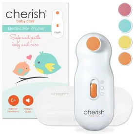 Baby Nail File Electric Nail Trimmer: Baby Nail Trimmer for Infant and Toddler: Safer Than Baby Nail Clippers - Baby Grooming Kit and Manicure Set
