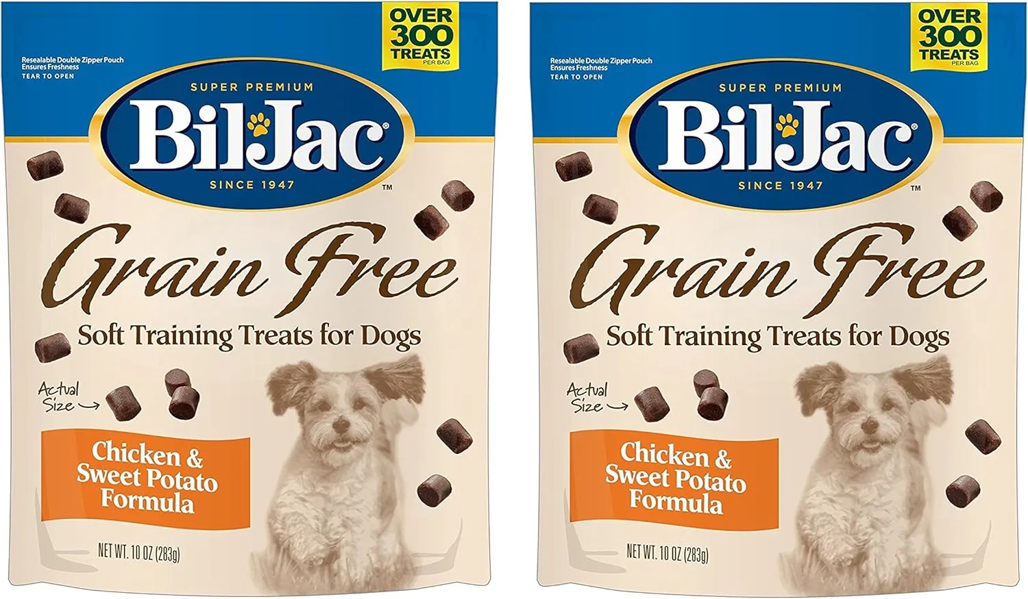 Bil-Jac Grain Free Soft Dog Training Treats (2-Pack)