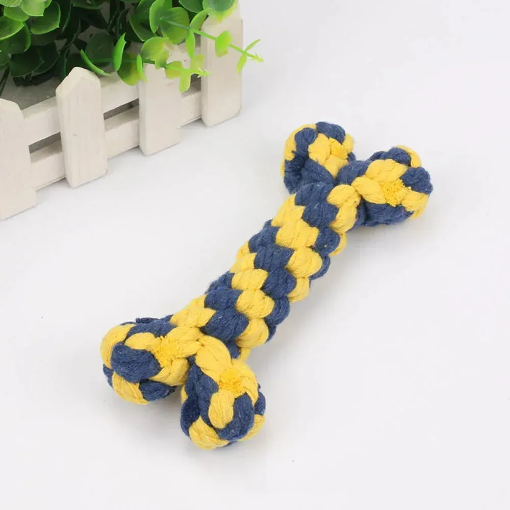 Bite-Resistant Dog Bone Chew Toys
