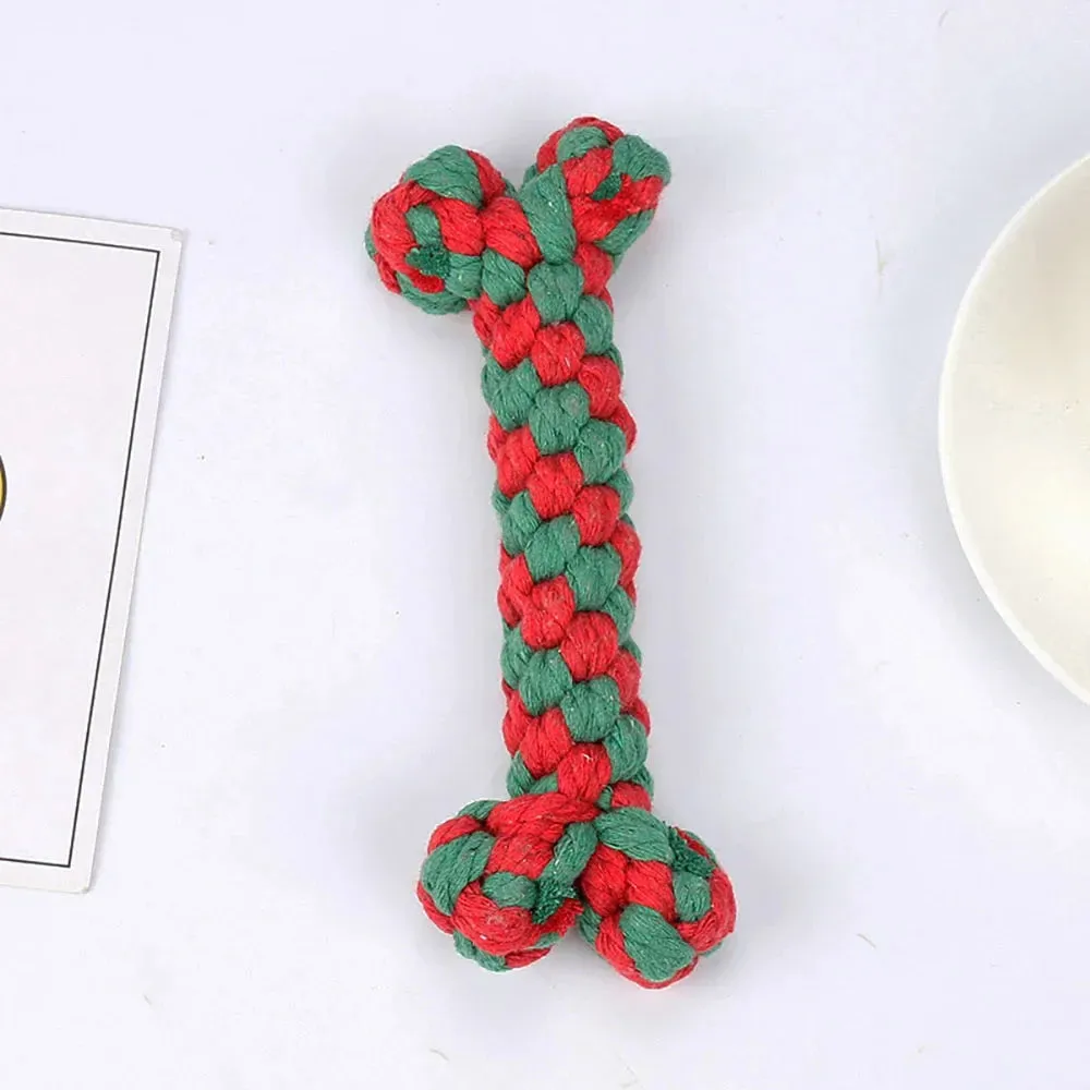 Bite-Resistant Dog Bone Chew Toys
