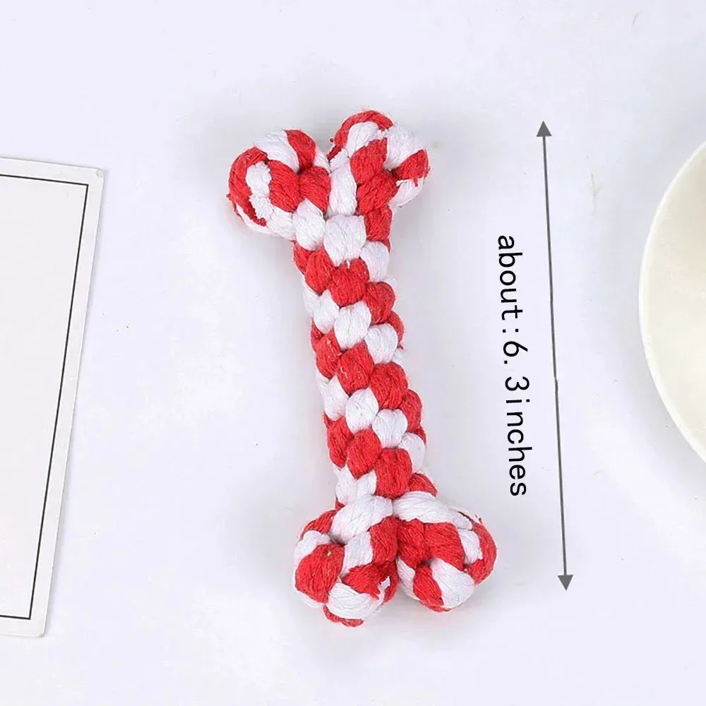 Bite-Resistant Dog Bone Chew Toys