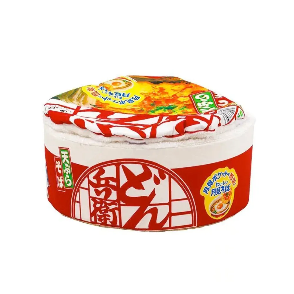 Cozy Ramen Bowl Cat & Dog Bed - A Warm, Adorable Hideaway