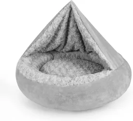 Cute Artificial Pet Nest Soft, Blanket, Doughnut, Round, Calming And Anti-anxiety Dog Pet Bed, Anti-slip, Machine Washable, Artificial Pet Bed, Suitable For Indoor Pet Cats And Dogs Suitable for indoo