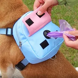 Dog Backpack Harness with Leash