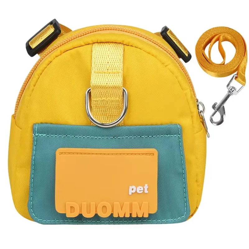 Dog Backpack Harness with Leash