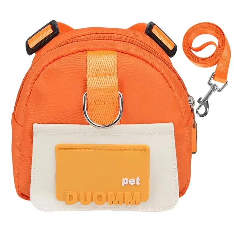 Dog Backpack Harness with Leash