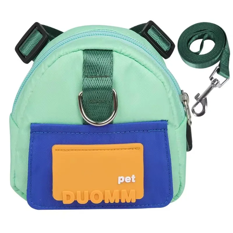Dog Backpack Harness with Leash