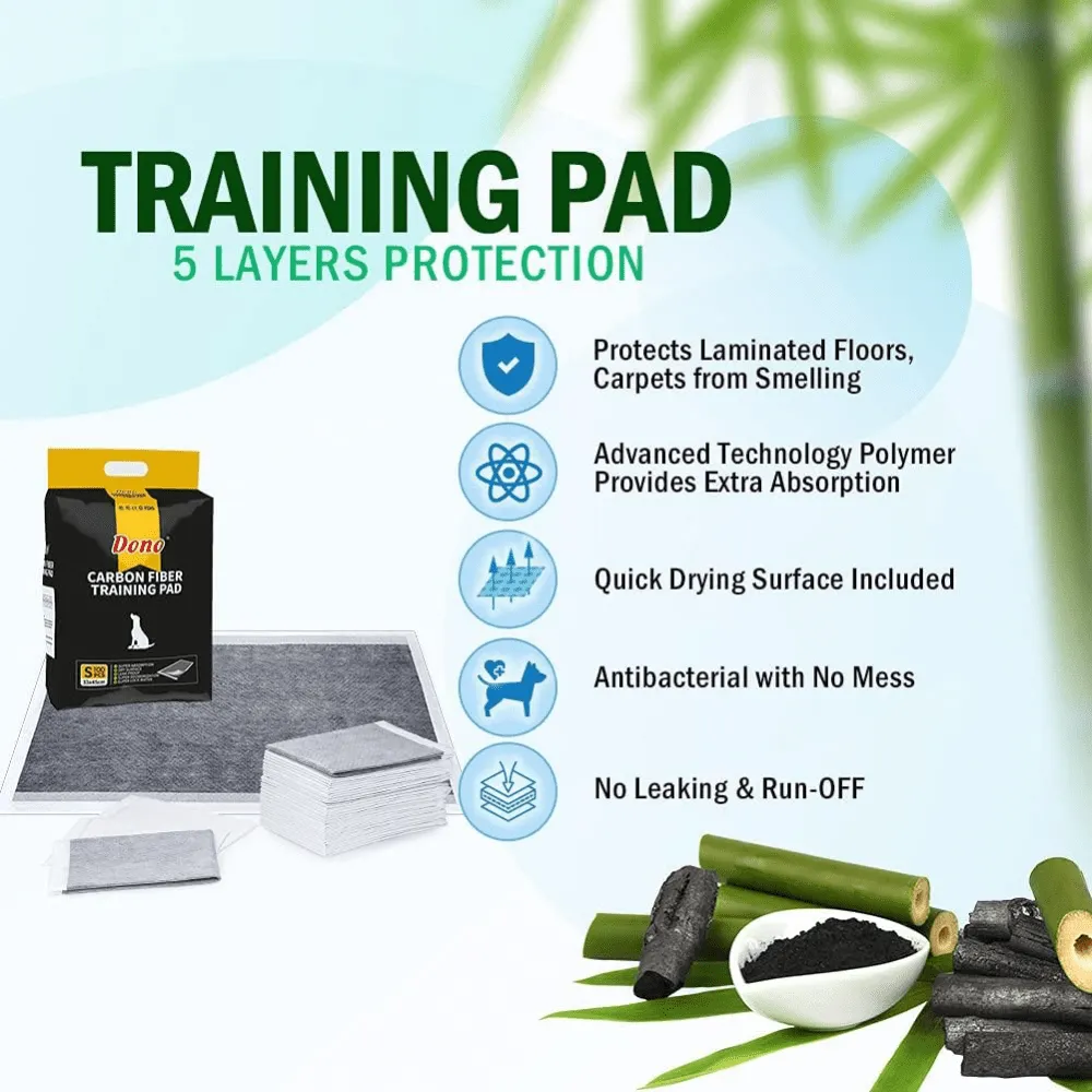 Dono Carbon Training Pads for Dogs and Cats (45x33cm)