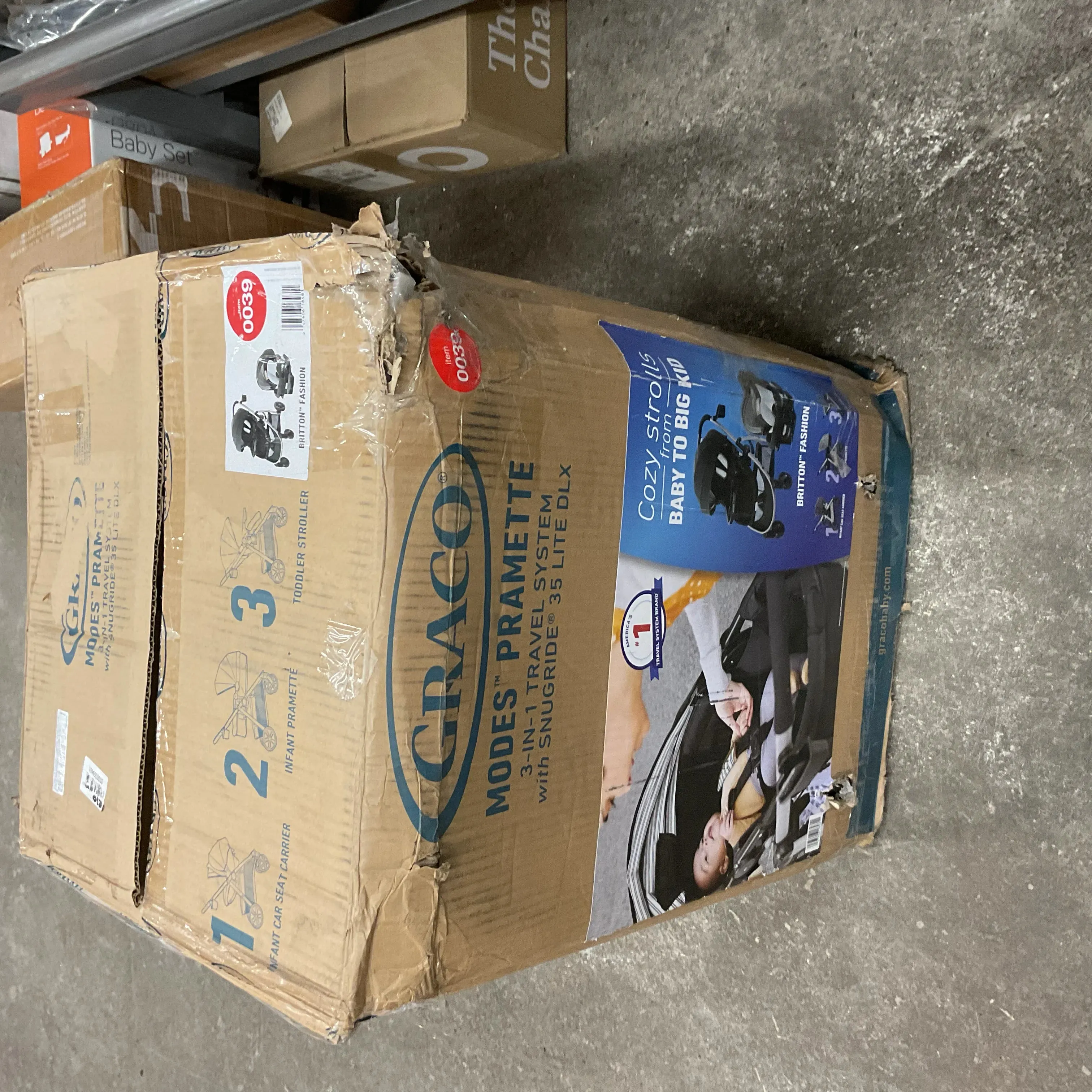 Graco Modes Pramette Travel System - Britton (Floor Model)