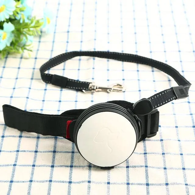 Hands Free Retractable Dog Leash - Wrist Strap 3M Reflective Dog Leash
