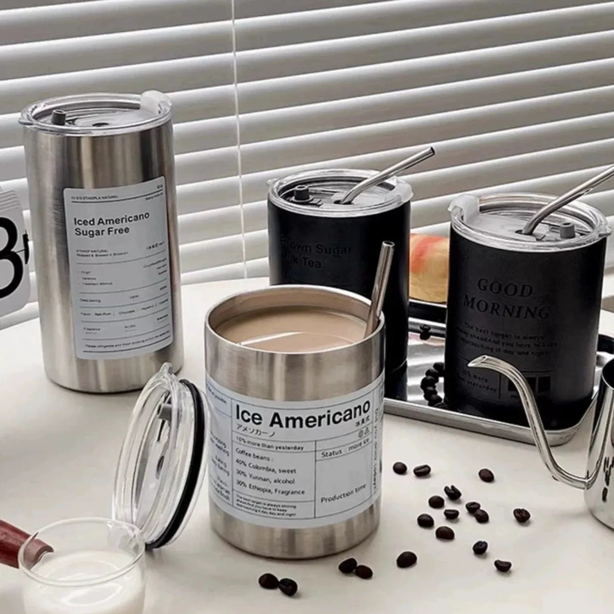 High-Value Stainless Steel Thermal Insulation Handy Cup