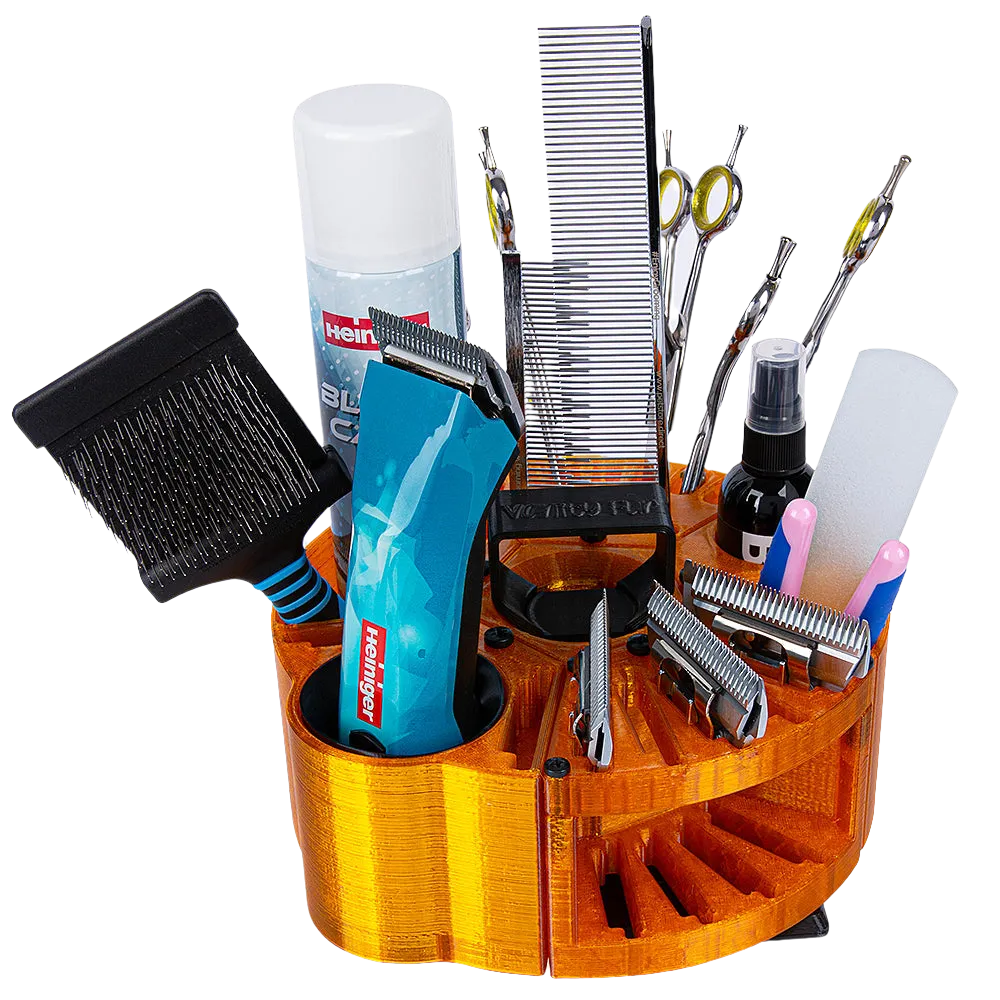 Houndabout Round Tool Caddy Honey by Vanity Fur