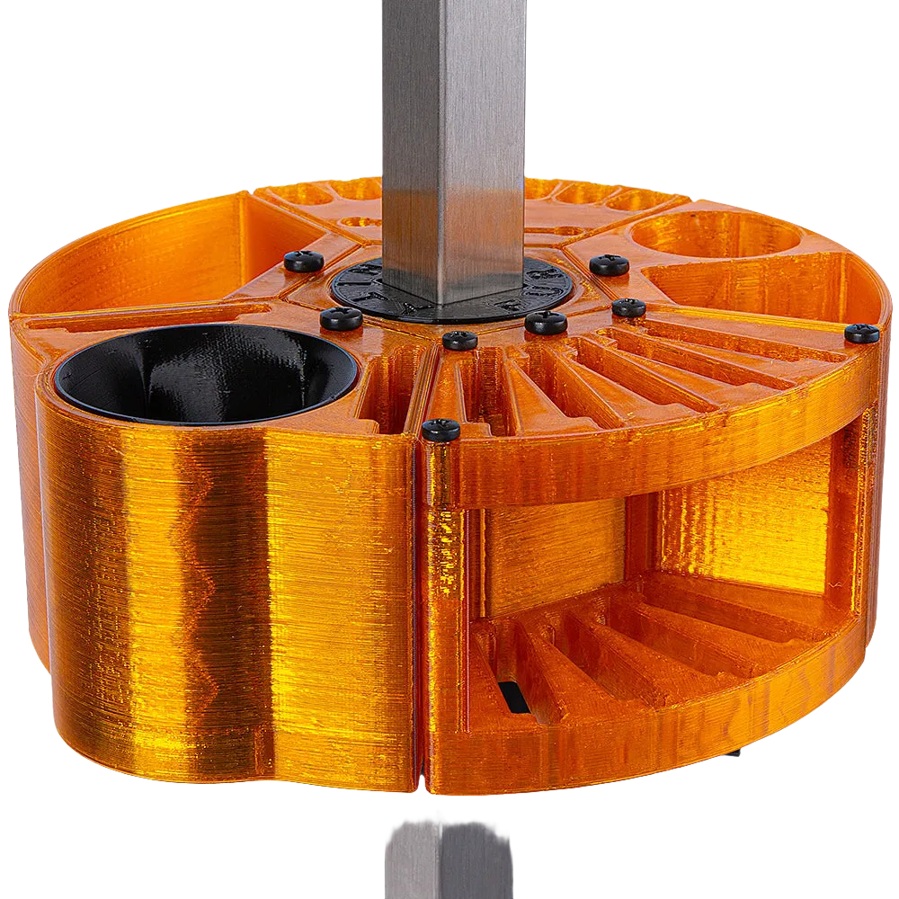 Houndabout Round Tool Caddy Honey by Vanity Fur