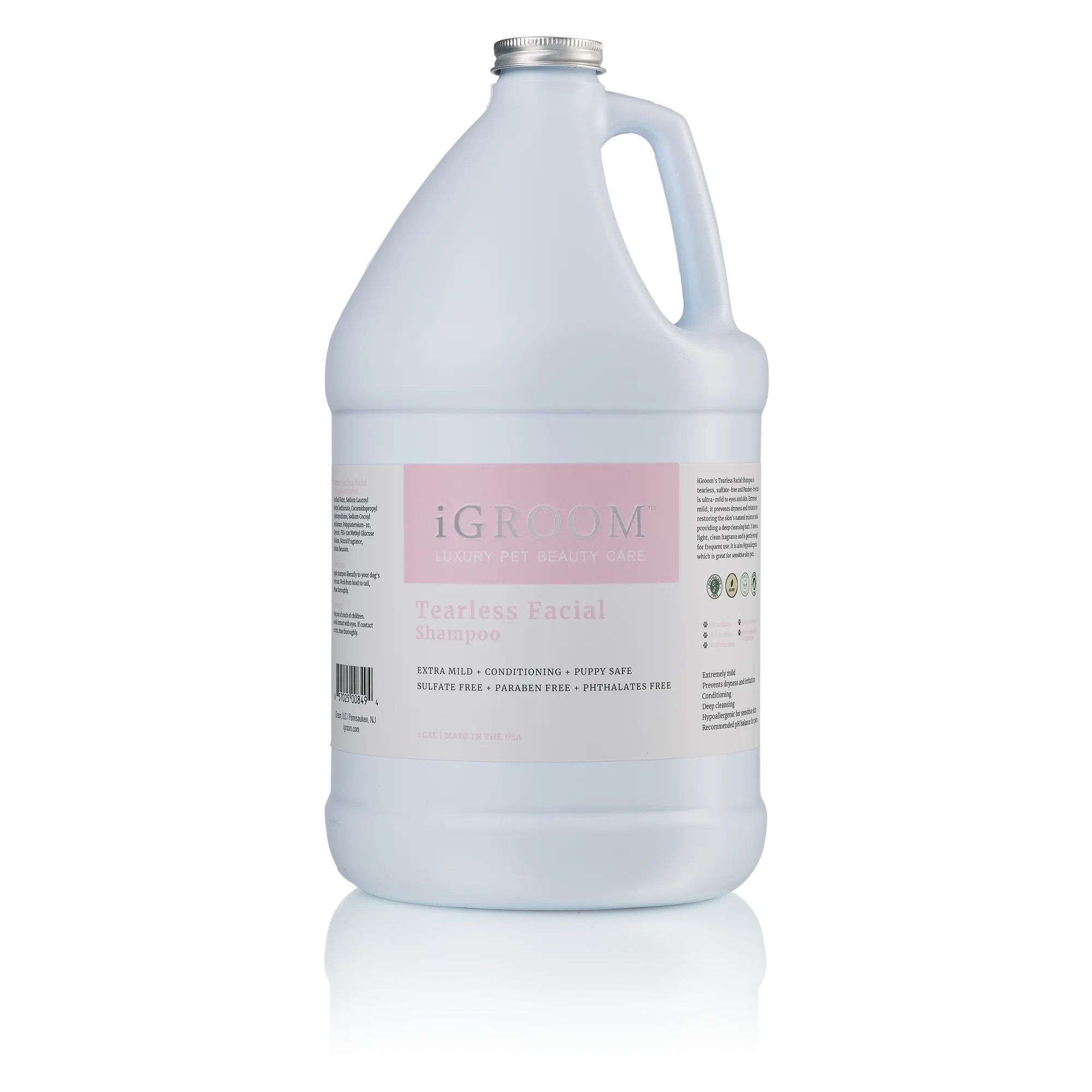 iGROOM - Tearless Facial Shampoo (2 sizes) ...
