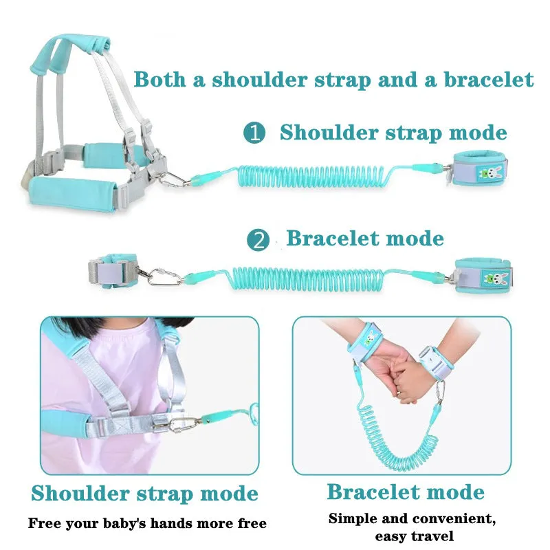 Kids Children's Anti-lost Belt Traction Rope Baby Anti-lost Rope Backpack Walking Baby Artifact | Brodtica.com