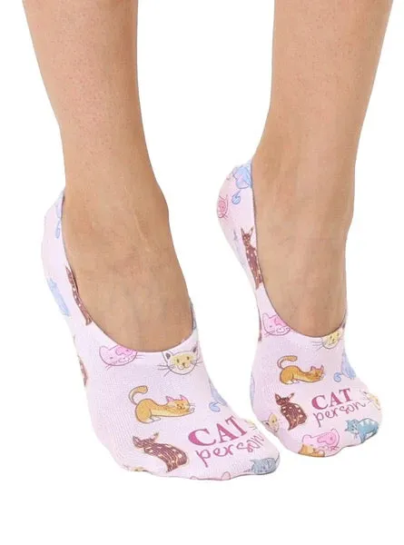 Living Royal Cat Person Liner Socks