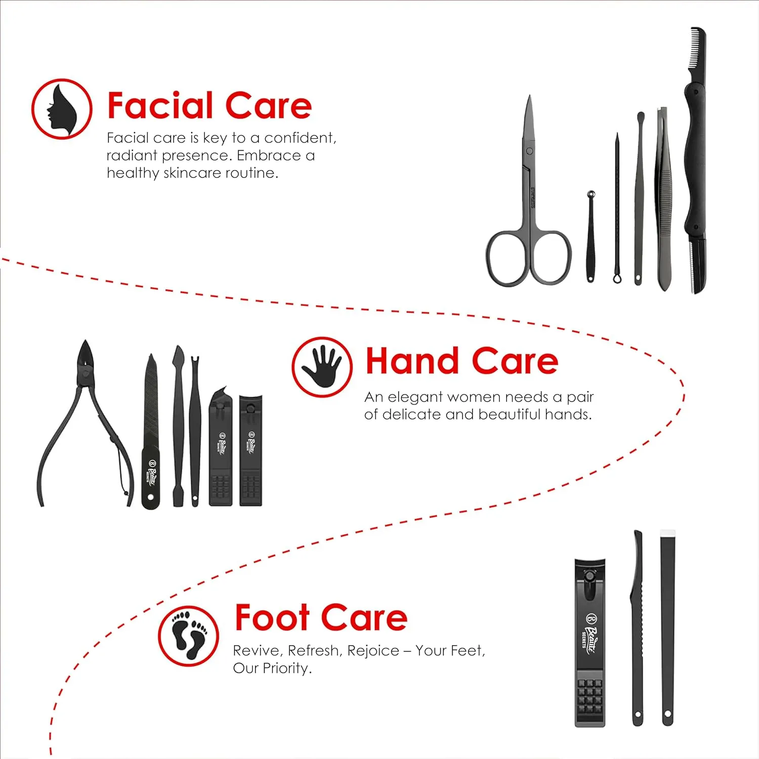 Manicure Set Nail Grooming Kit
