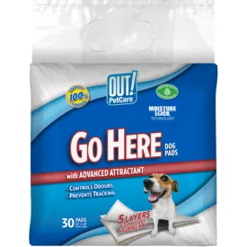 OUT! Moisture Locking Training Pads for Dogs (56x56cm)
