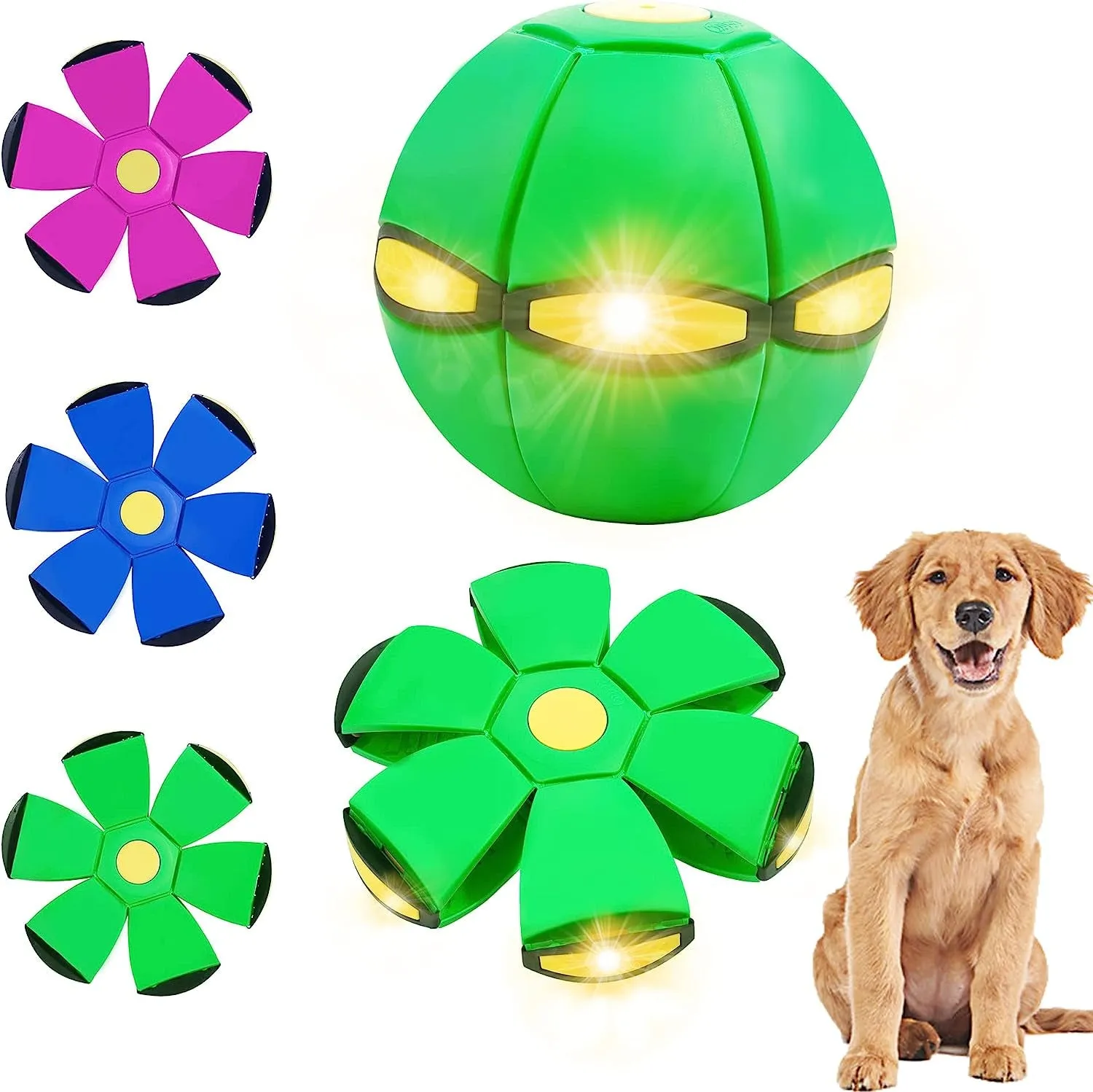 Pet Flying Saucer Ball Toys