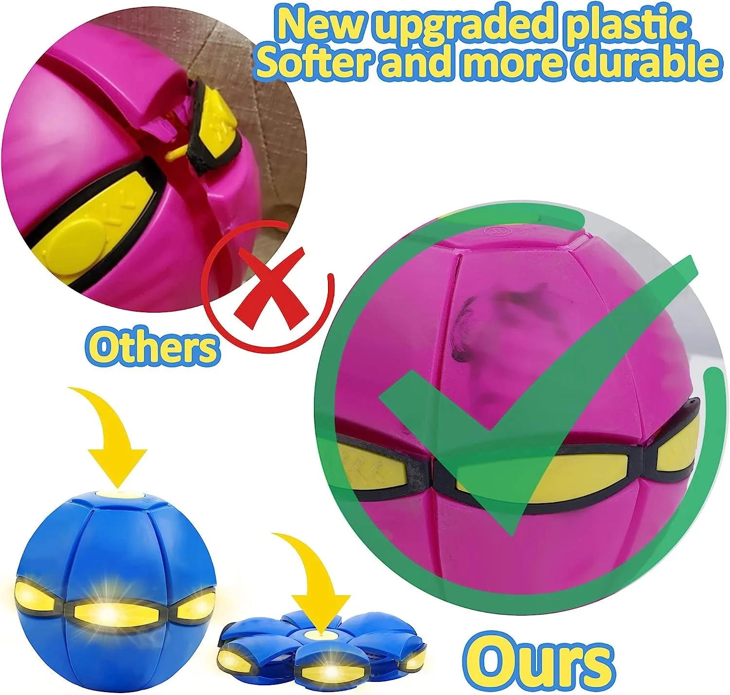 Pet Flying Saucer Ball Toys
