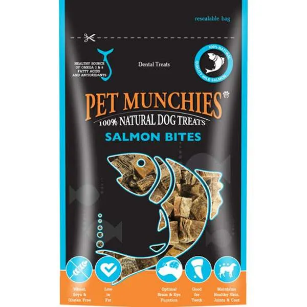 Pet Munchies Dog Treats Salmon Bites