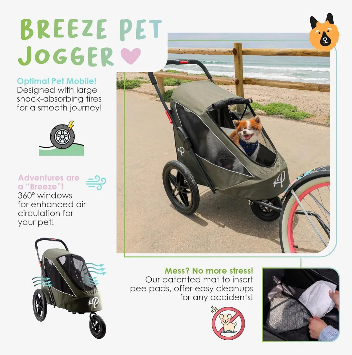 Petique Breeze Bike Tow Adapter