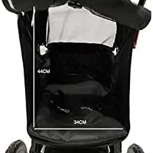 Petique Chinook Pet Stroller incl. Free Rain Cover