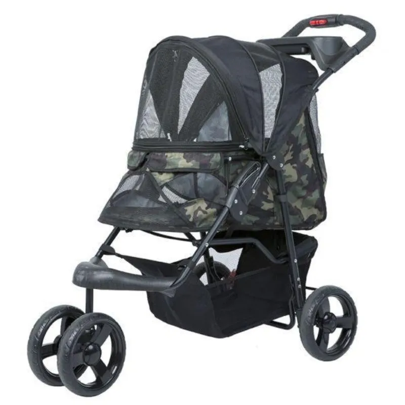 Petique, Durable Dog Stroller - Cap. 50 lbs.