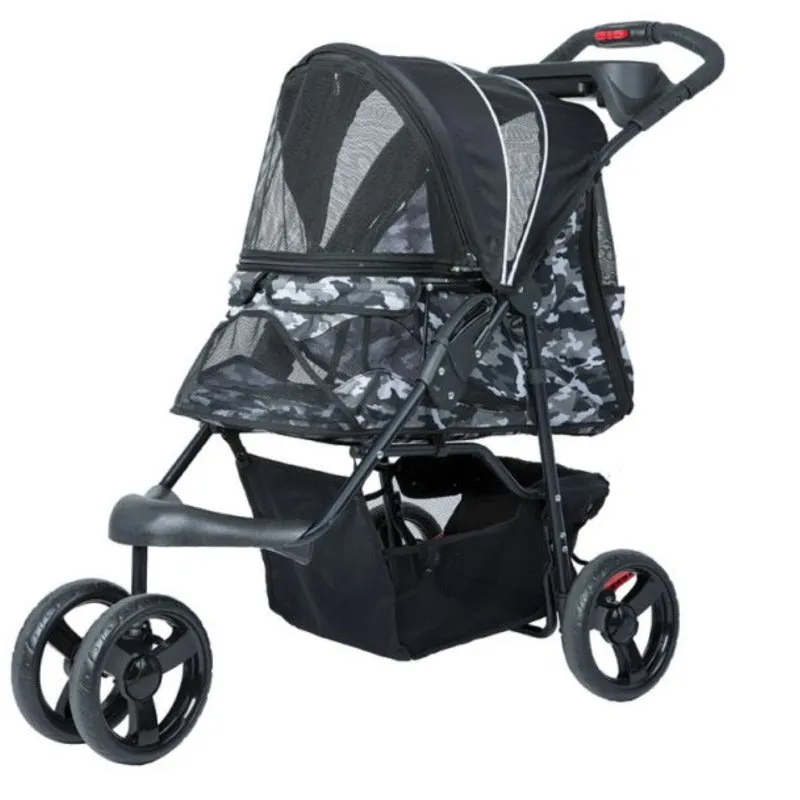 Petique, Durable Dog Stroller - Cap. 50 lbs.