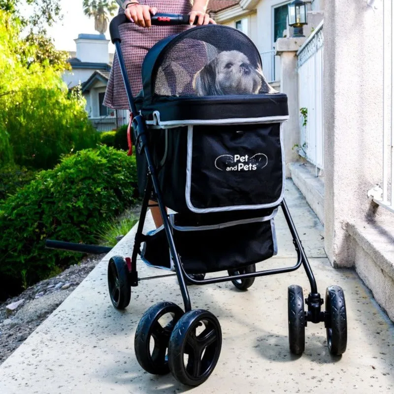 Petique, Pet and Pets Swift Dog Stroller - Cap. 30 lbs.