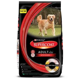 Purina Supercoat Adult Chicken Dry Dog Food, 10 kg   2 kg Free