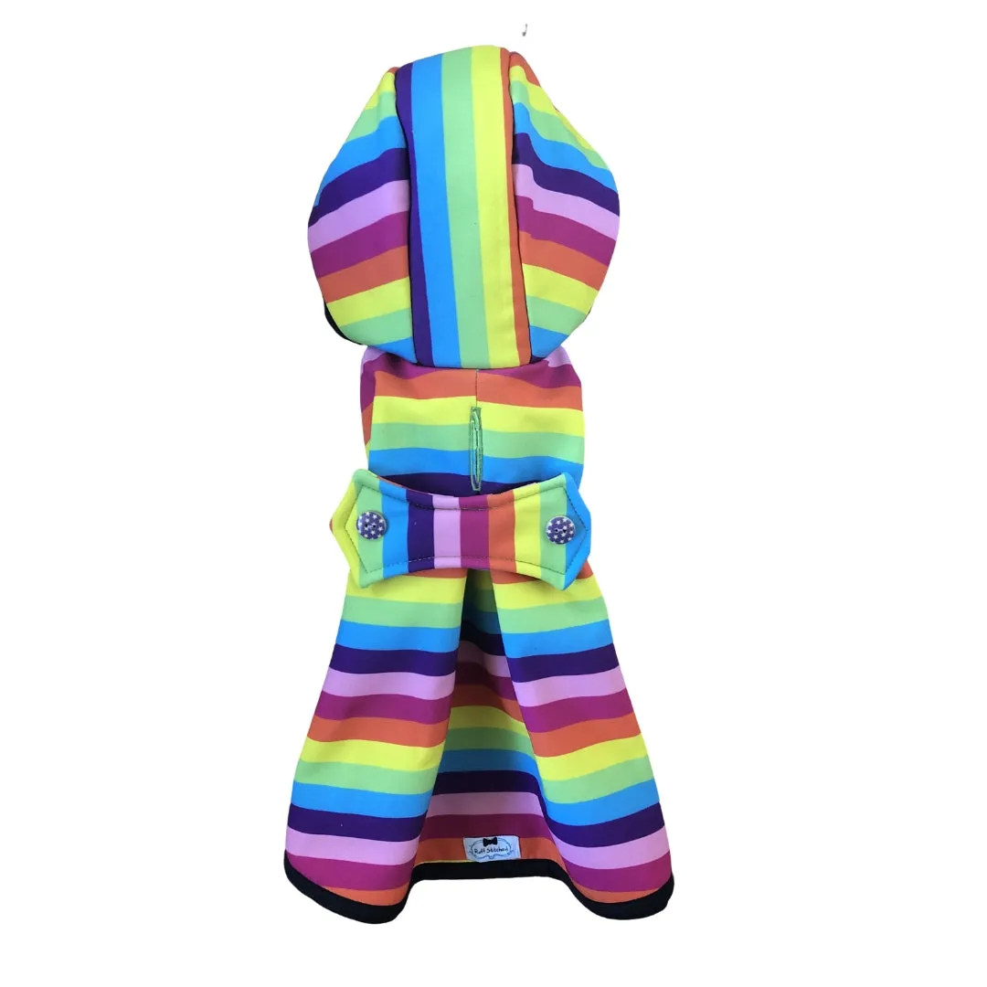 Raincoat - Rainbow Stripes