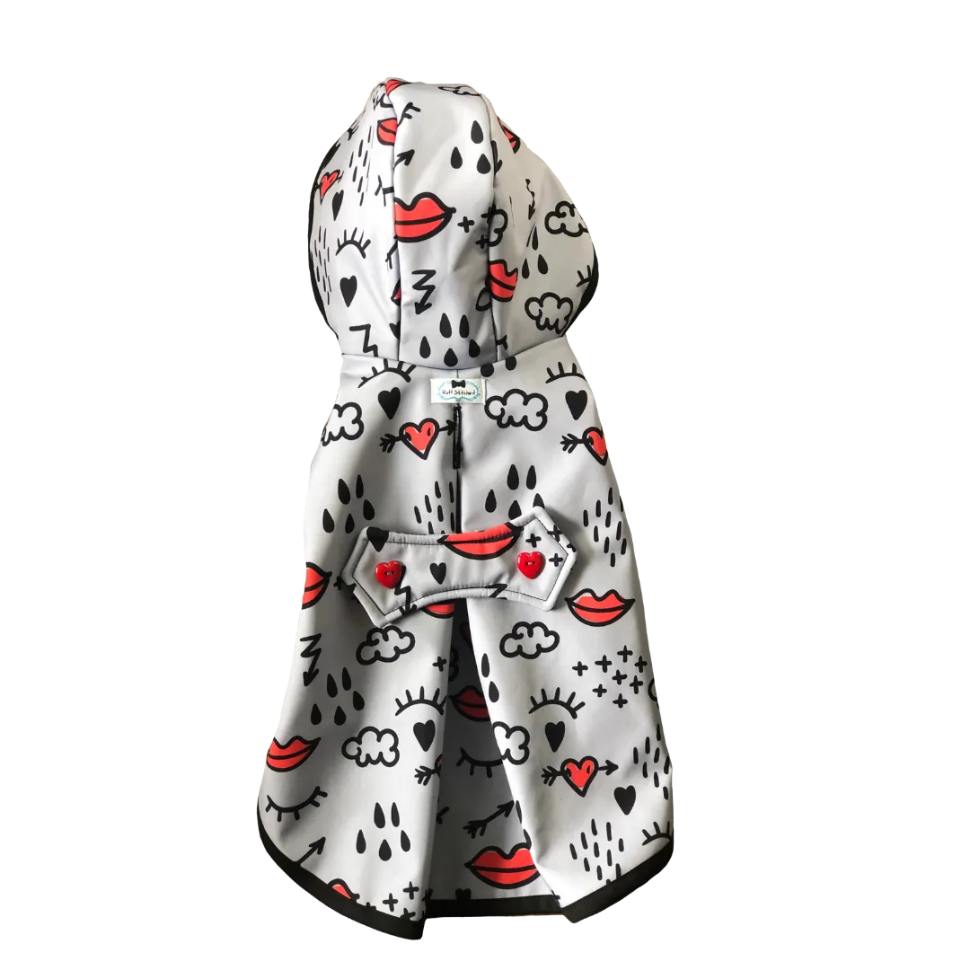 Raincoat - Red Lips