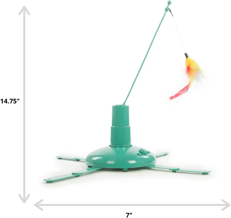 SmartyKat Electronic Motion/Moving Toys for Cats & Kittens, Battery Powered, Mimics Motion of Real Prey, Fun & Interactive Play - Multiple Styles