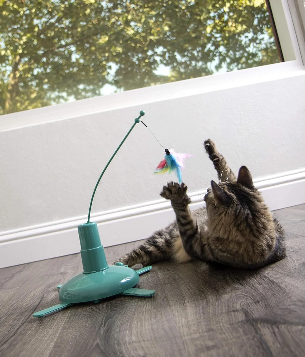 SmartyKat Electronic Motion/Moving Toys for Cats & Kittens, Battery Powered, Mimics Motion of Real Prey, Fun & Interactive Play - Multiple Styles