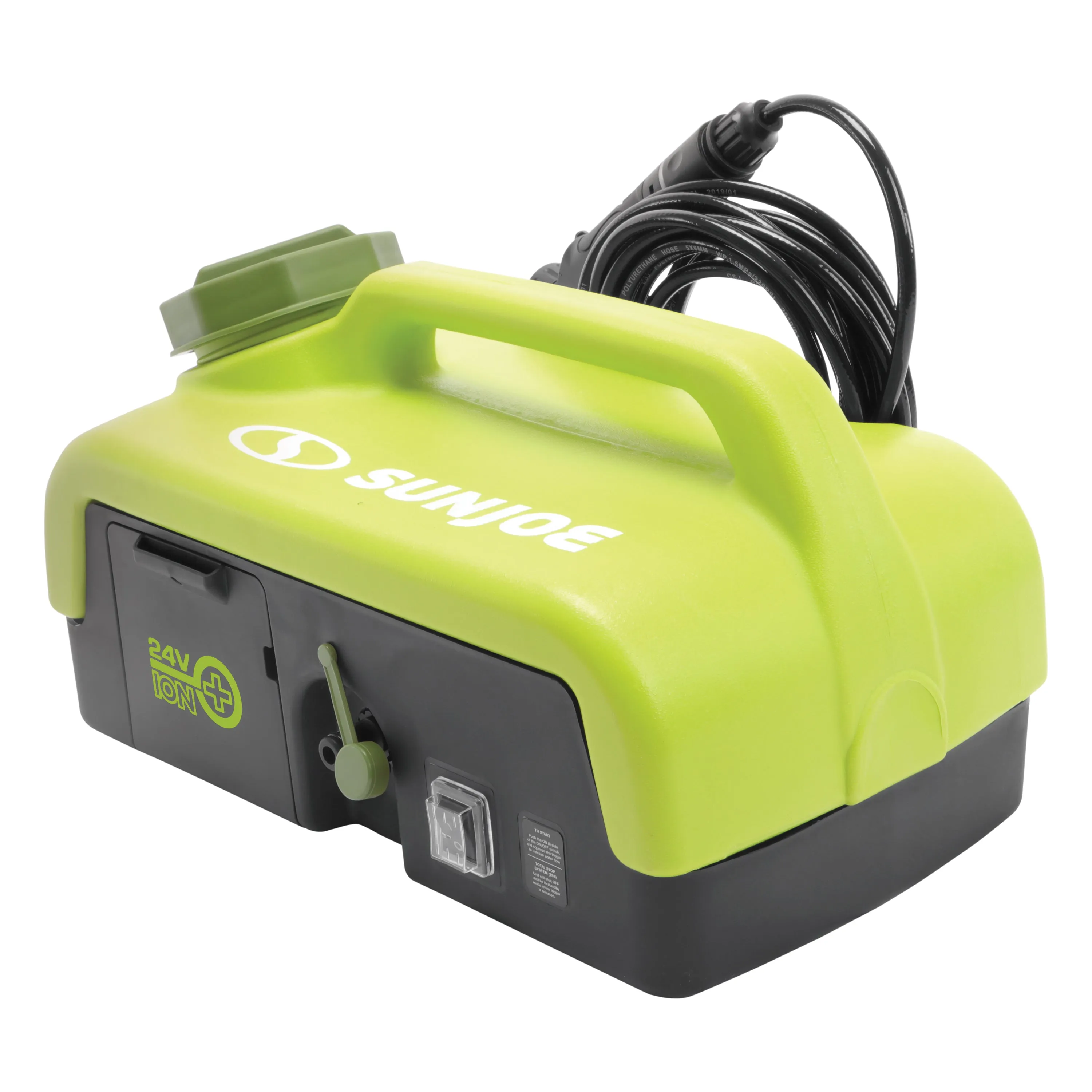Sun Joe 24V-PSW25-CT 24V iON  Cordless Go-Anywhere Portable Sink/Shower Spray Washer | 2.5 Gal | Tool Only | 116 PSI Max* | 1.5 GPM Max*