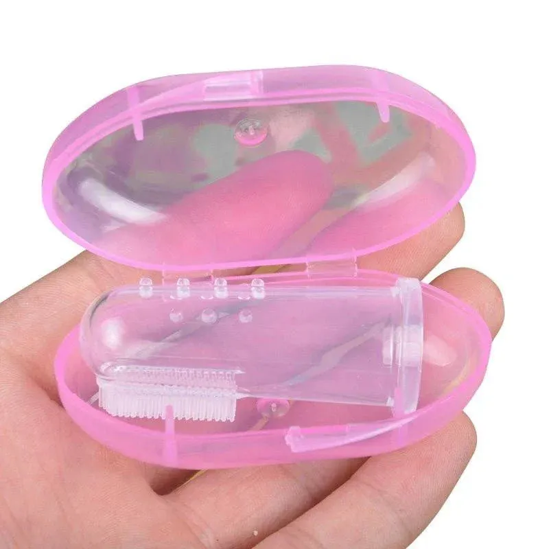 Super Soft Pet Finger Toothbrush for Easy Teeth Cleaning