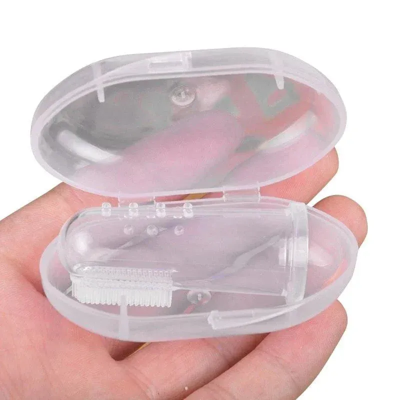 Super Soft Pet Finger Toothbrush for Easy Teeth Cleaning