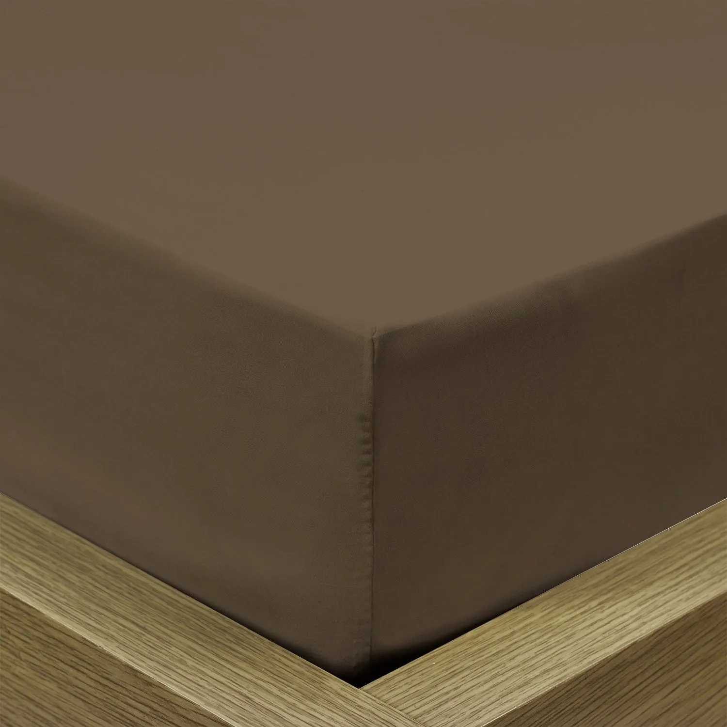 Super Soft Single Flat Sheet 160x220cm-Khaki