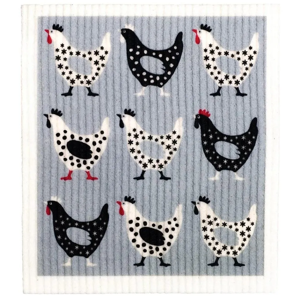 Swedish Dish Sponge Cloth 5 Pack Bundle - Animals