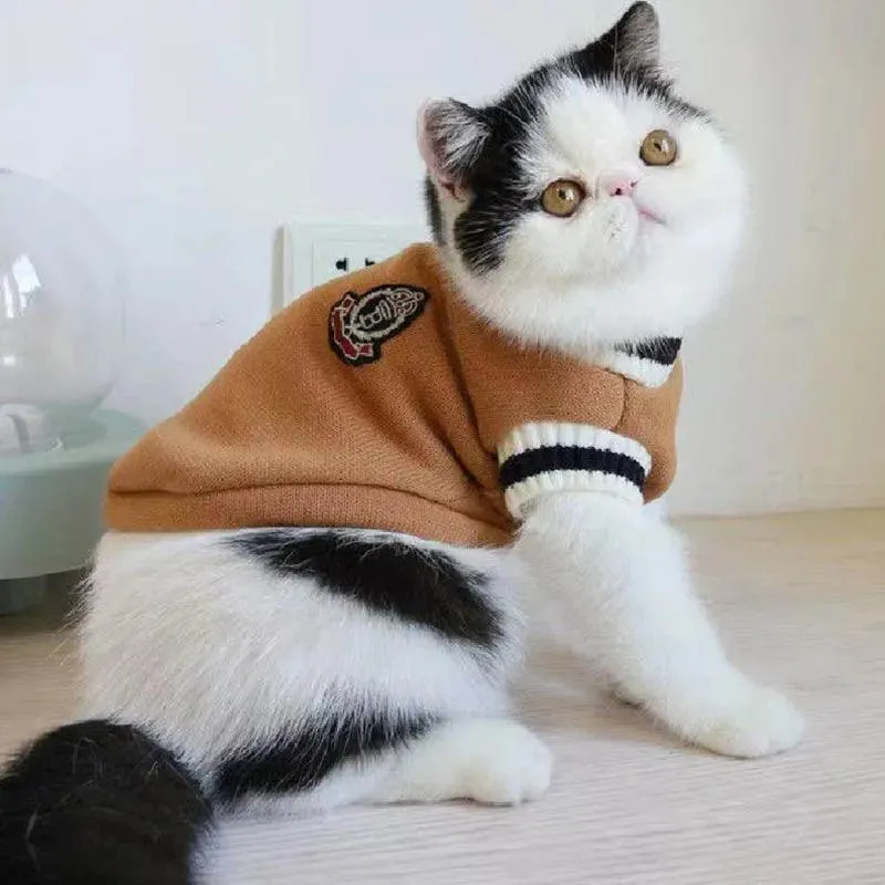 Tailored Tabby Cat Sweater