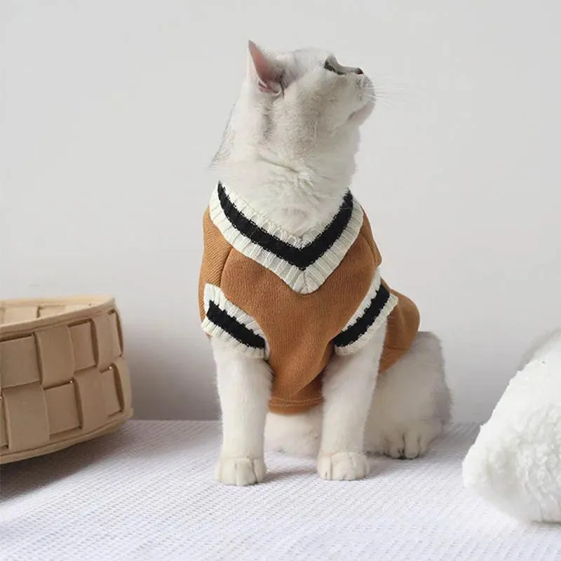 Tailored Tabby Cat Sweater