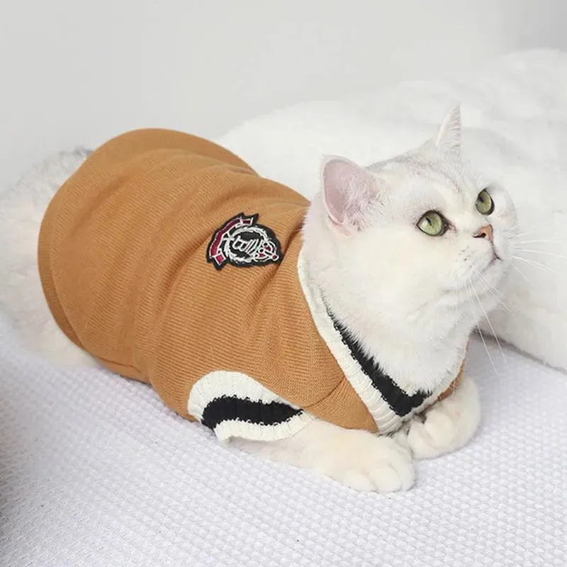 Tailored Tabby Cat Sweater