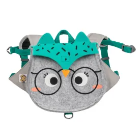 Touchdog ® Owl Designer Large-Pocketed Velcro Dog Backpack and Harness