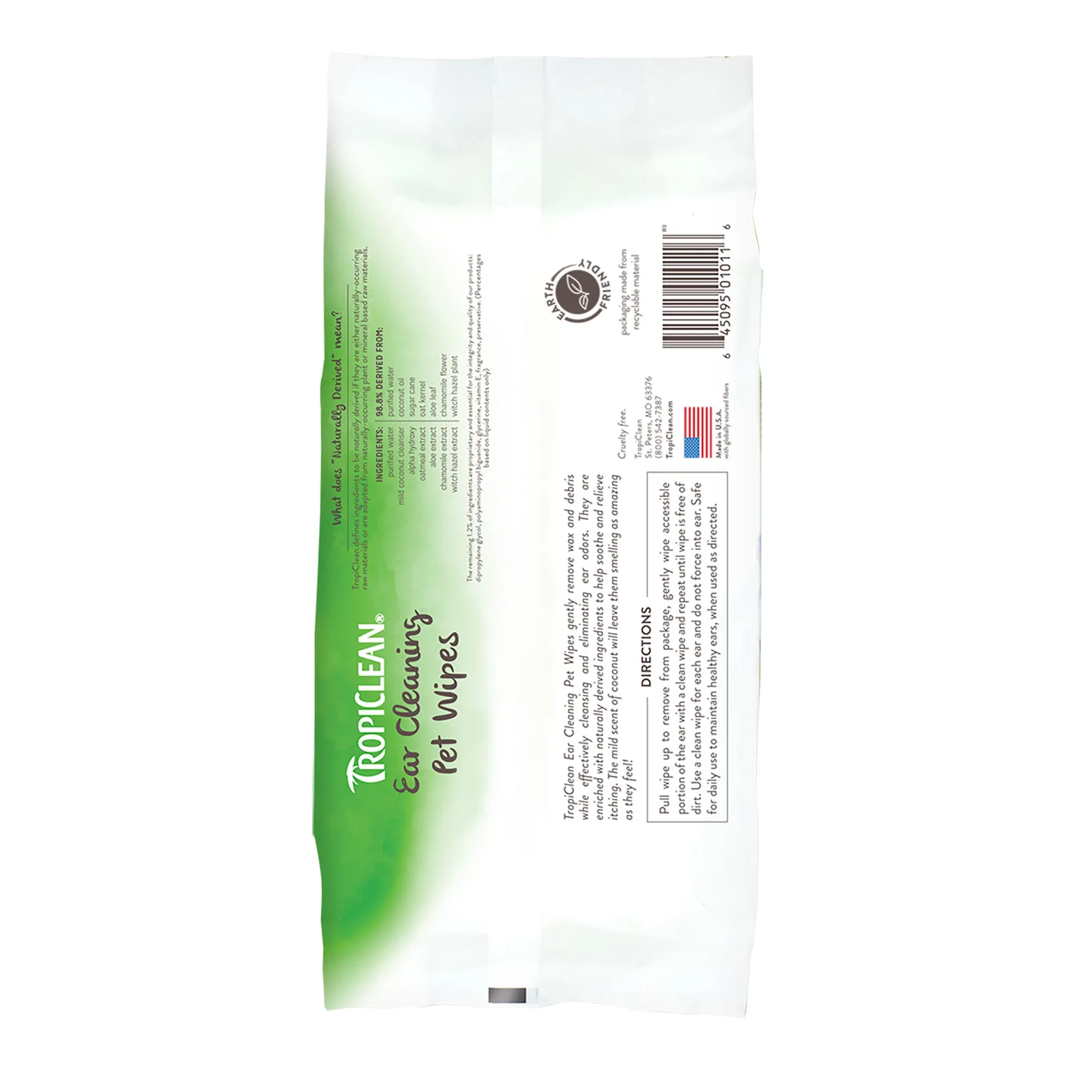Tropiclean Ear Cleaning Wipes For Pets