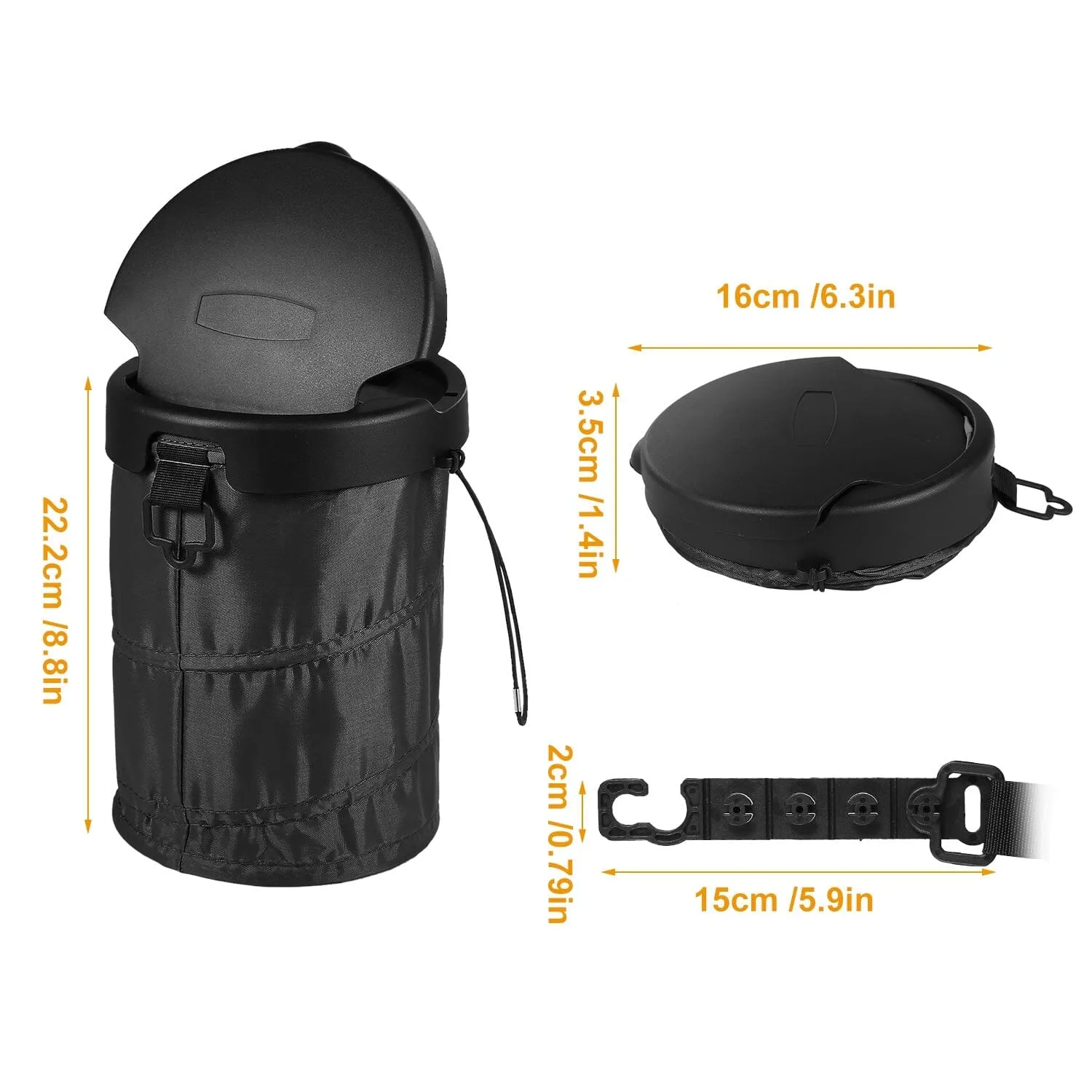 Universal Portable Car Trash Can