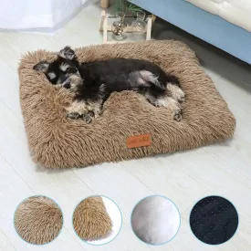 Washable Plush Dog Bed for Ultimate Comfort